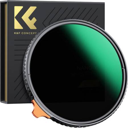 K&F Concept KF01.1460 Nano-X - filtr ND zmienny, ND2-400 (1-9 Stops), 55mm